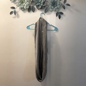 Gray Calvin Klein Infinity Hoop